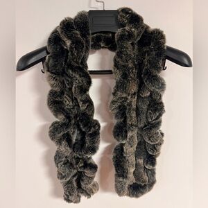 Chinchilla fur scarf